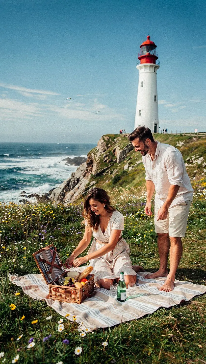 Карта побережья США с отмеченными популярными пляжными маршрутами для путешественников